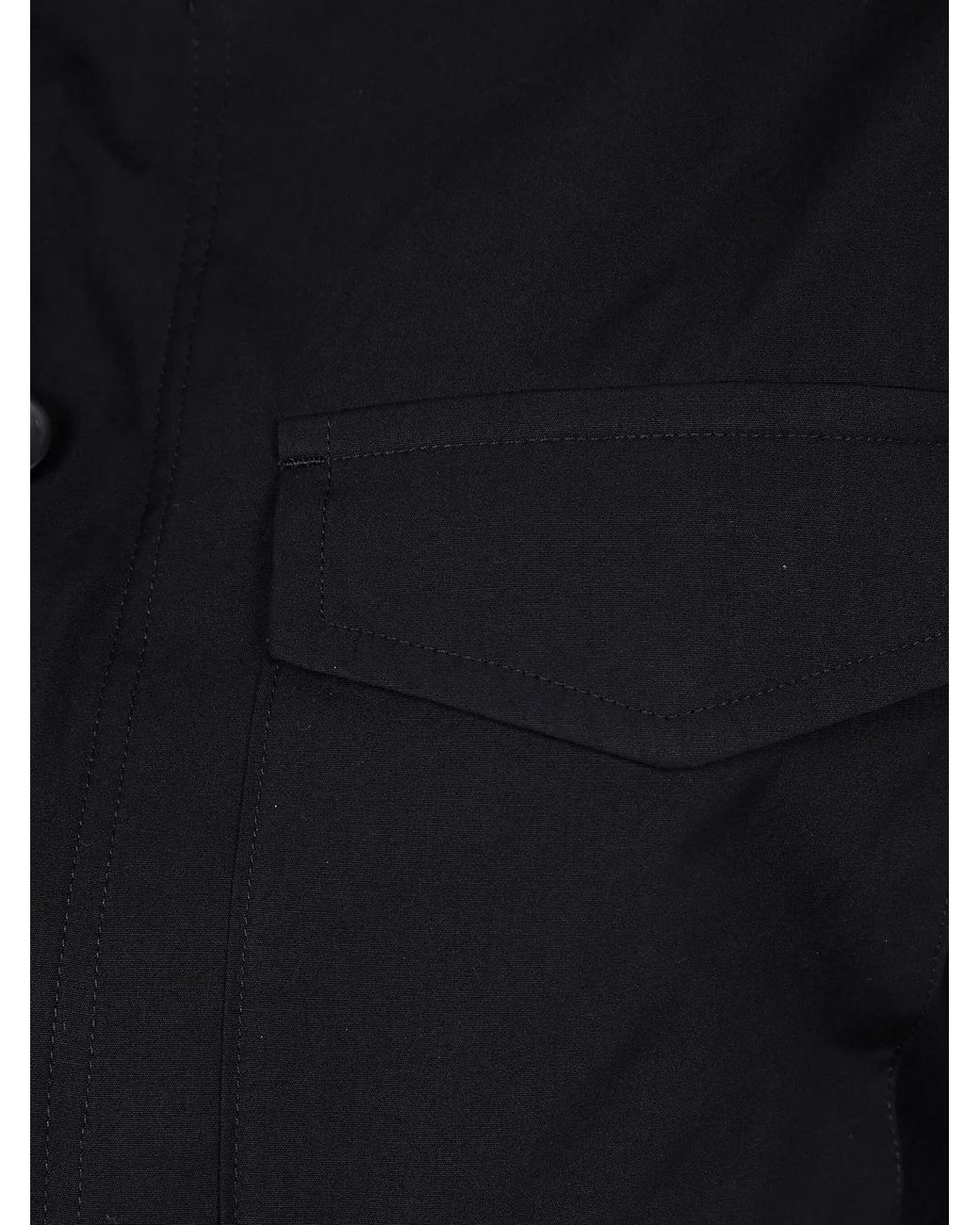 Yohji Yamamoto Black R-Collarless M65 Y Jkt