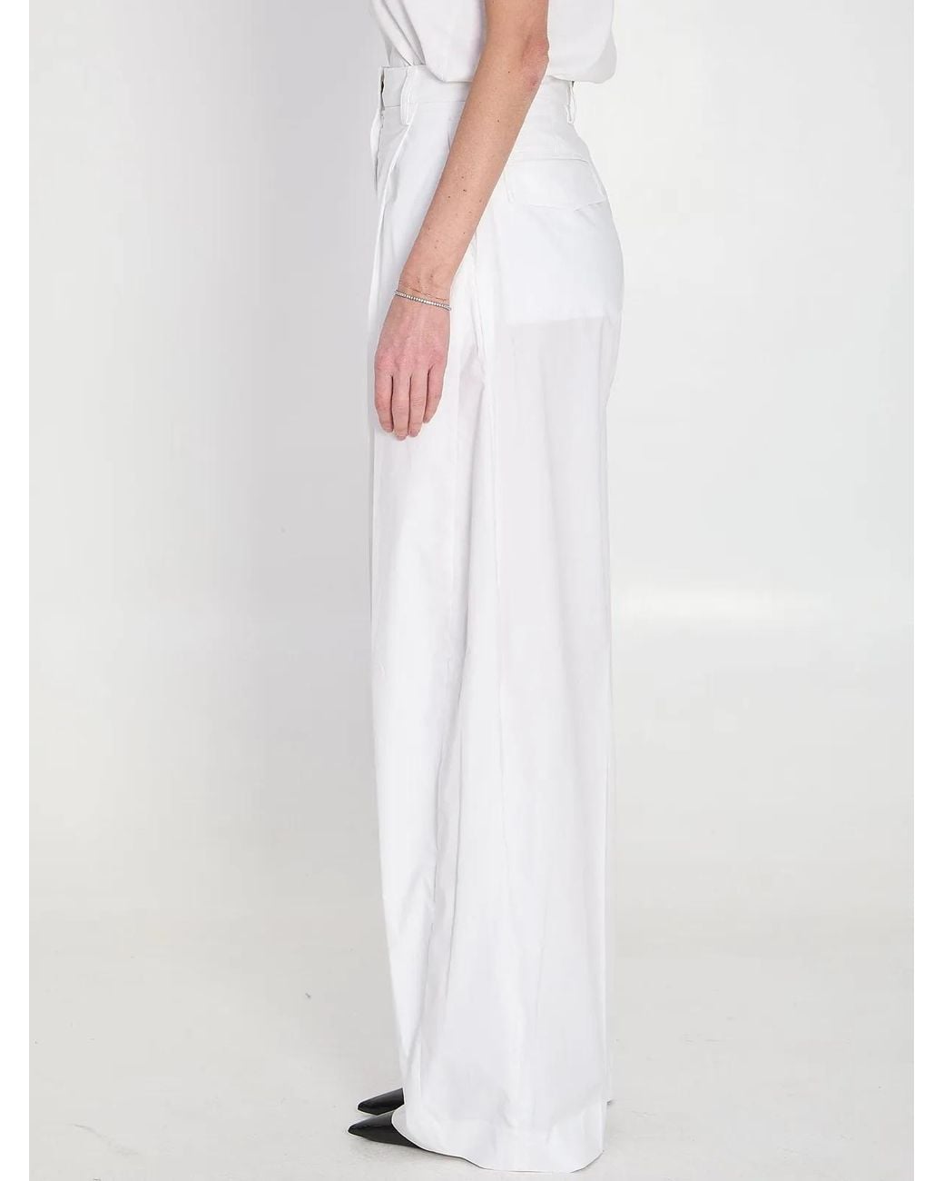 THE LATEST White Billie Pants