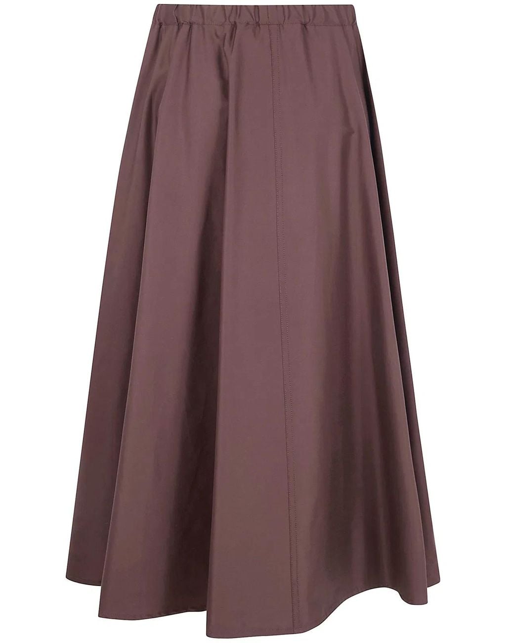 DR. HOPE Purple Midi Skirt