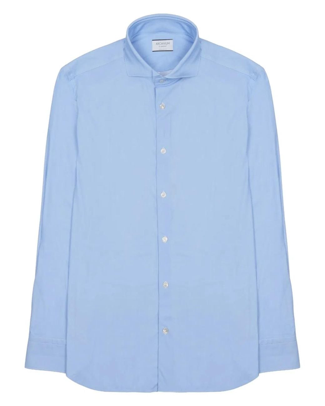 ARCHIVIUM BE UPDATED Blue Camicia for men