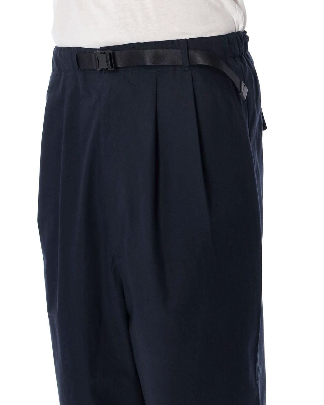 Comme des Garçons Black Comme Des Garçons Homme Plus Comme Des Garçons Homme Belted Chino Trousers for men