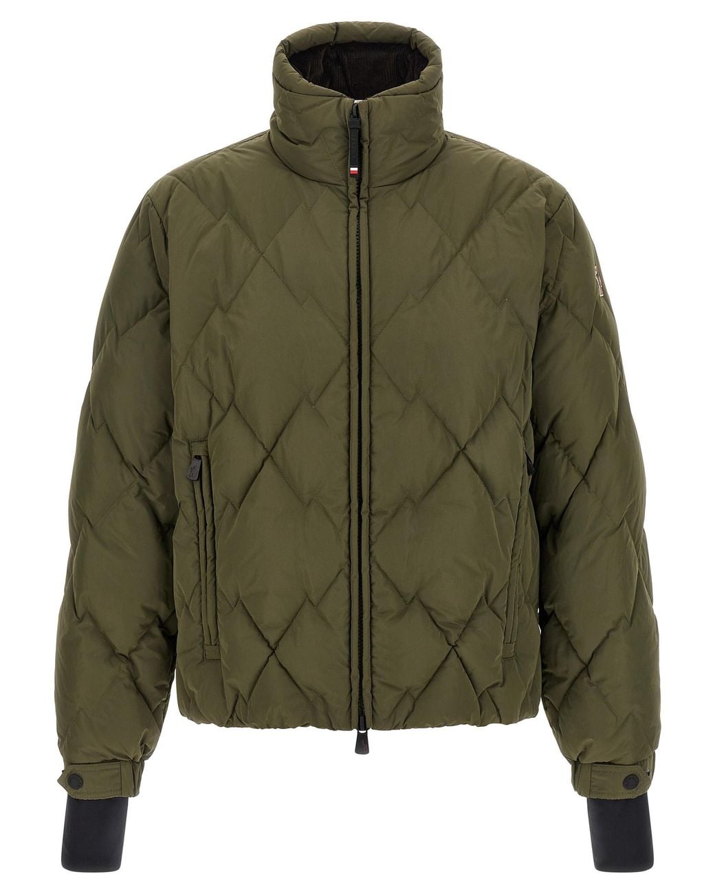 Moncler Green 'Bramans' Down Jacket for men