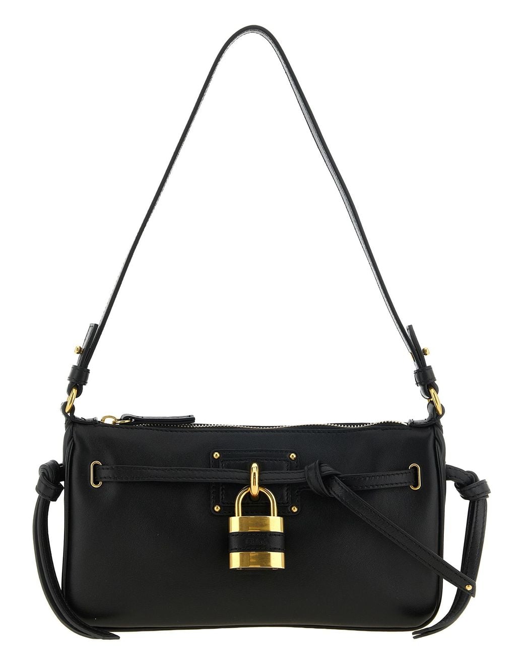 Chloé Black 'Paddington Sling' Mini Clutch