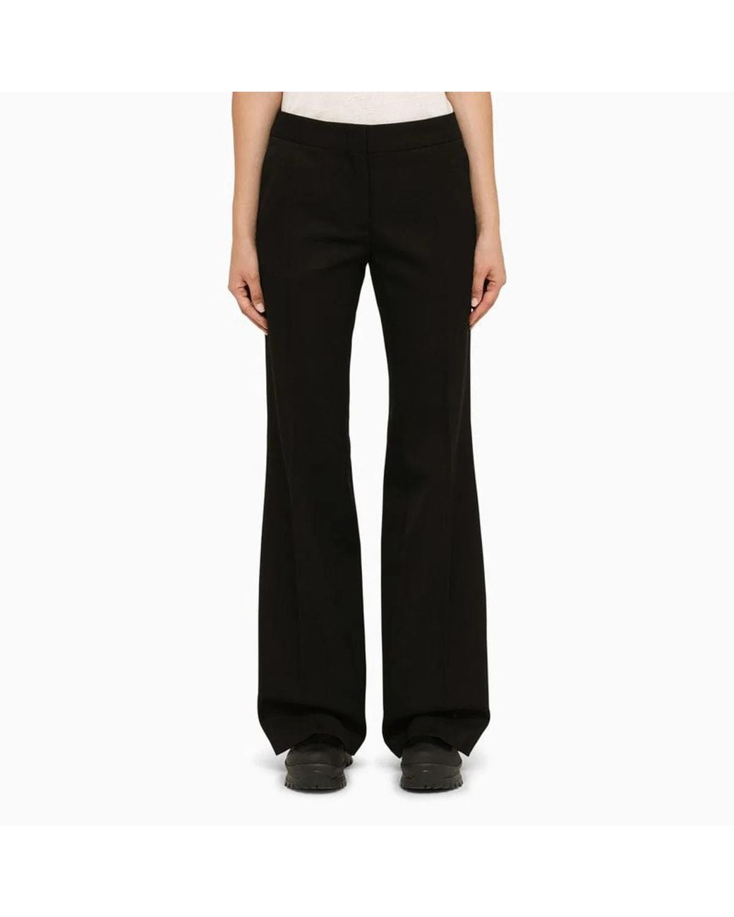 Jil Sander Black Slim Tailored Pant
