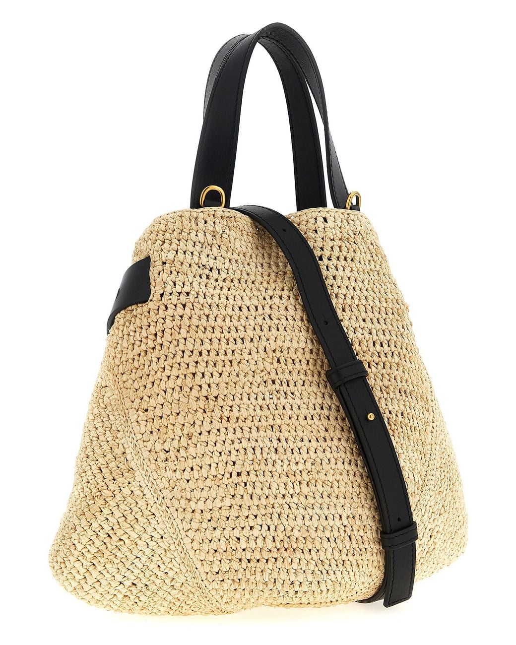 Loewe Natural 'Punch Hole' Mini Shopping Bag