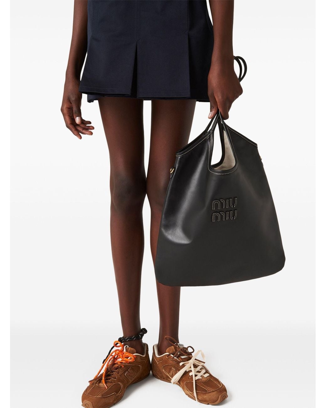 Miu Miu Black Ivy Tote Bag