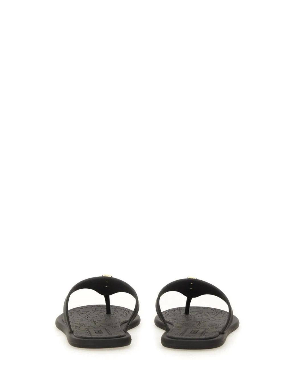 Versace Black Alia" Flip Flop Sandal