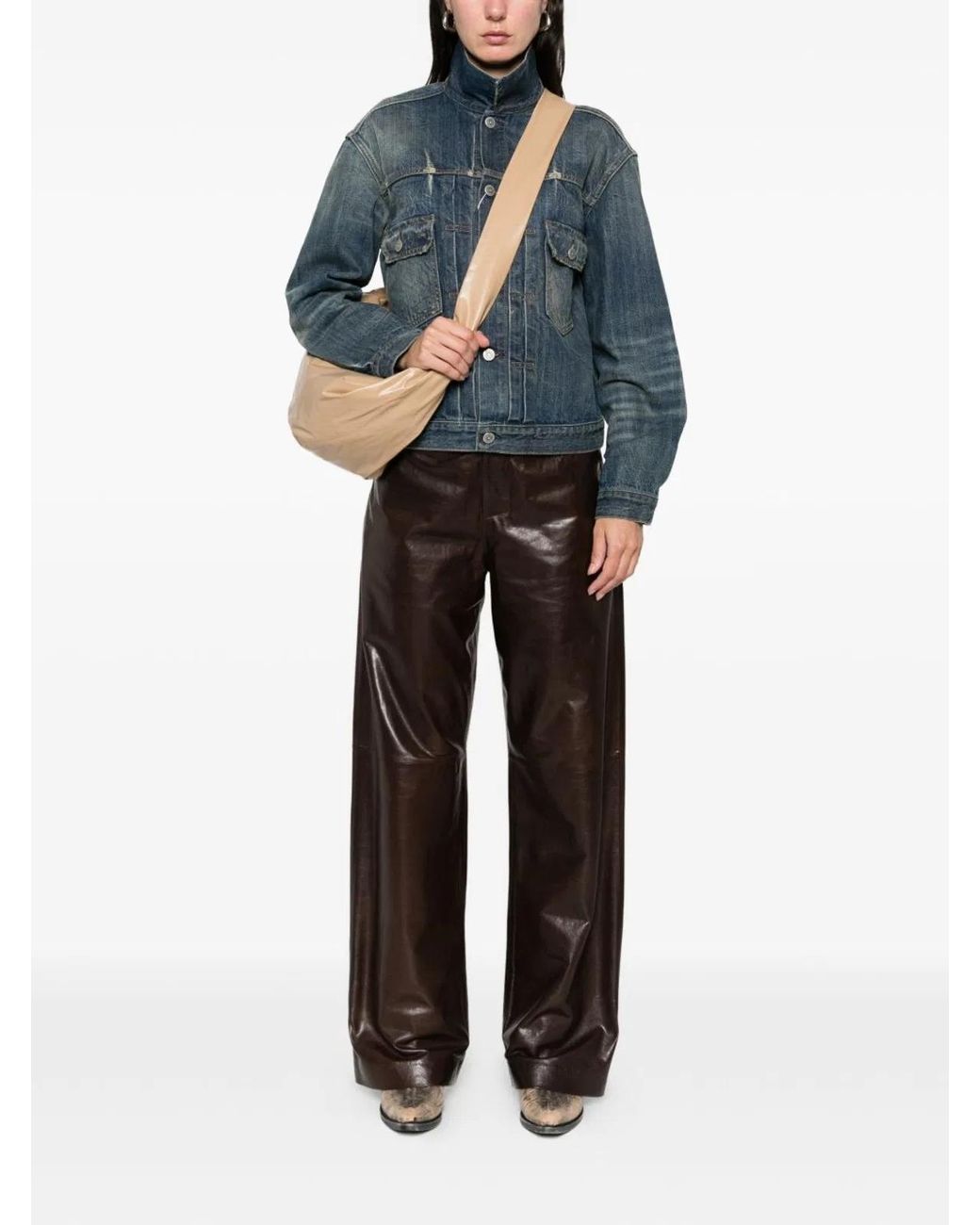 Maison Margiela Blue Cotton Jacket