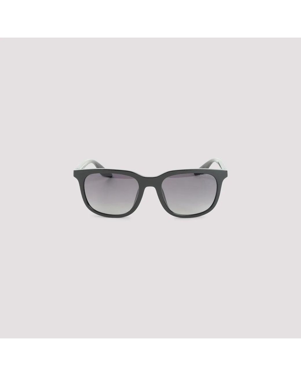 PANGAIA Black Acetate Sunglasses for men