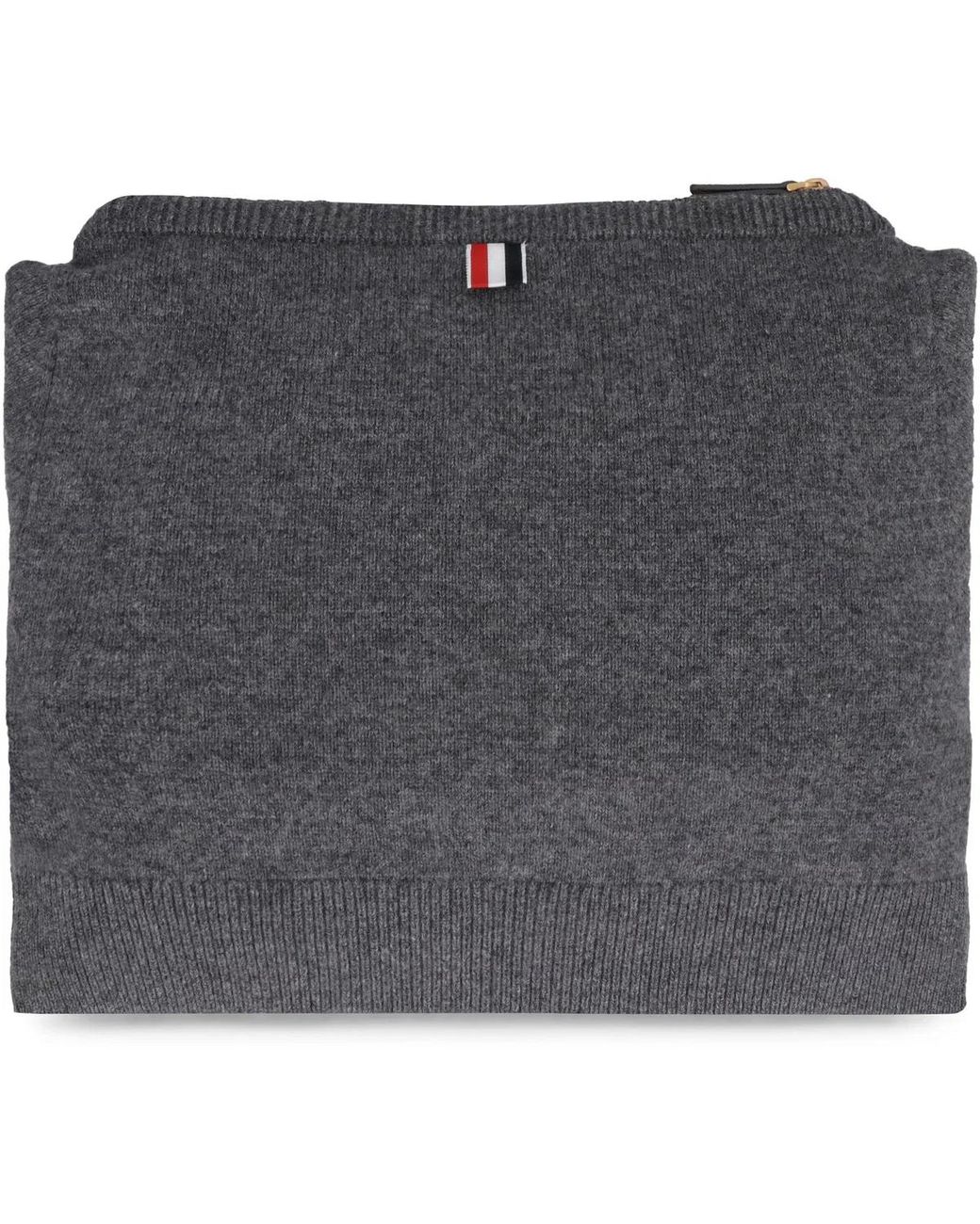 Thom Browne Black Knit Bag