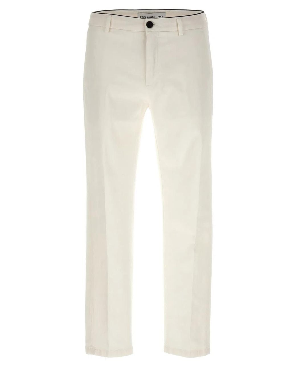 Department 5 White 'Prince' Pants for men