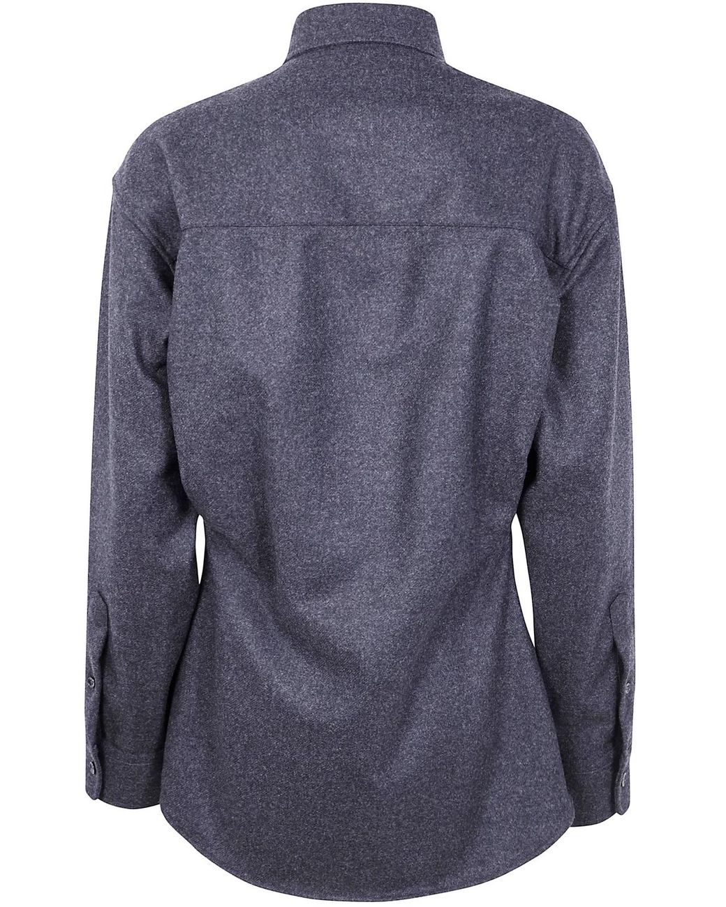 DARKPARK Black "Anne" Wool Tailored Shirt