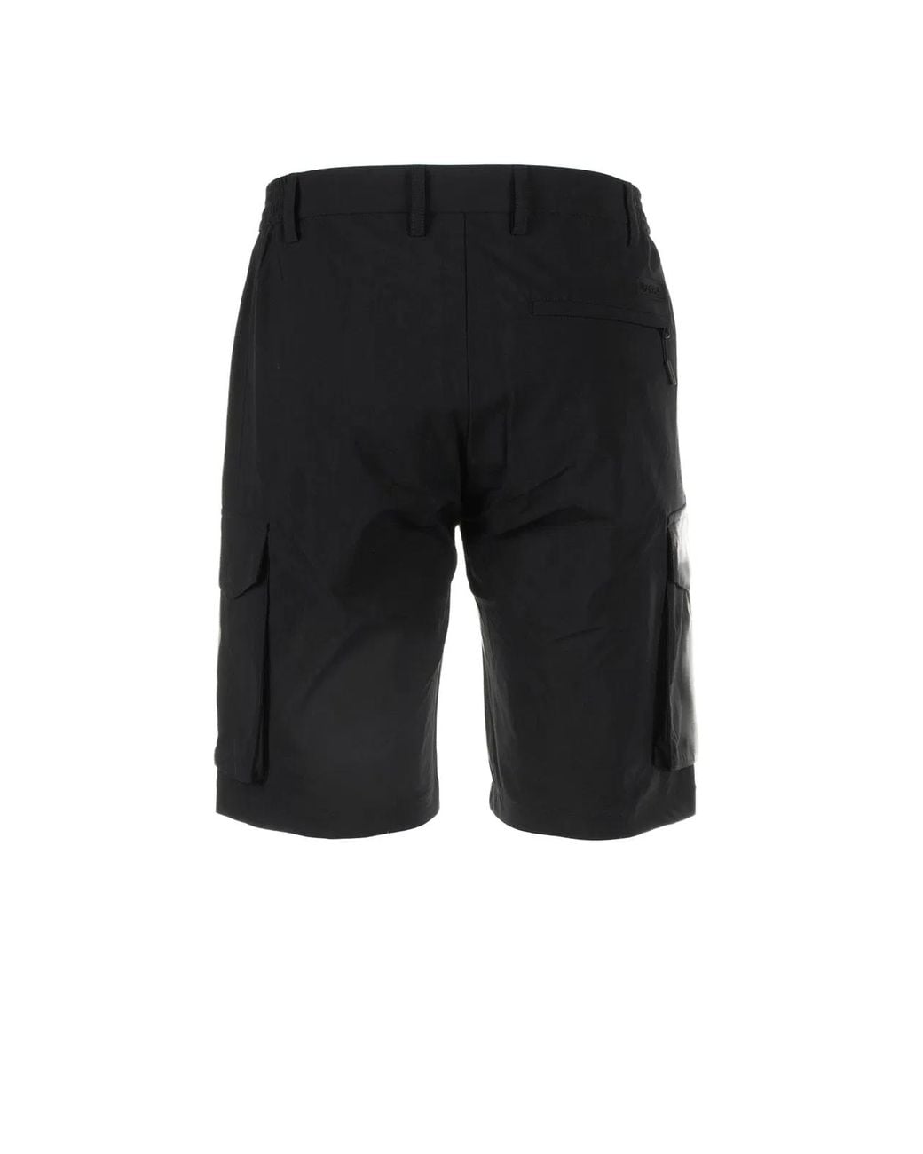 People Of Shibuya Black Bermuda Shorts for men