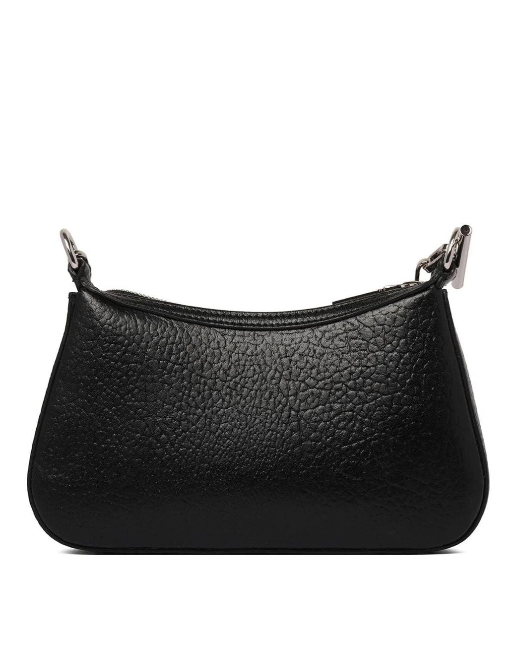 McQueen Black T-Bar Leather Mini Bag