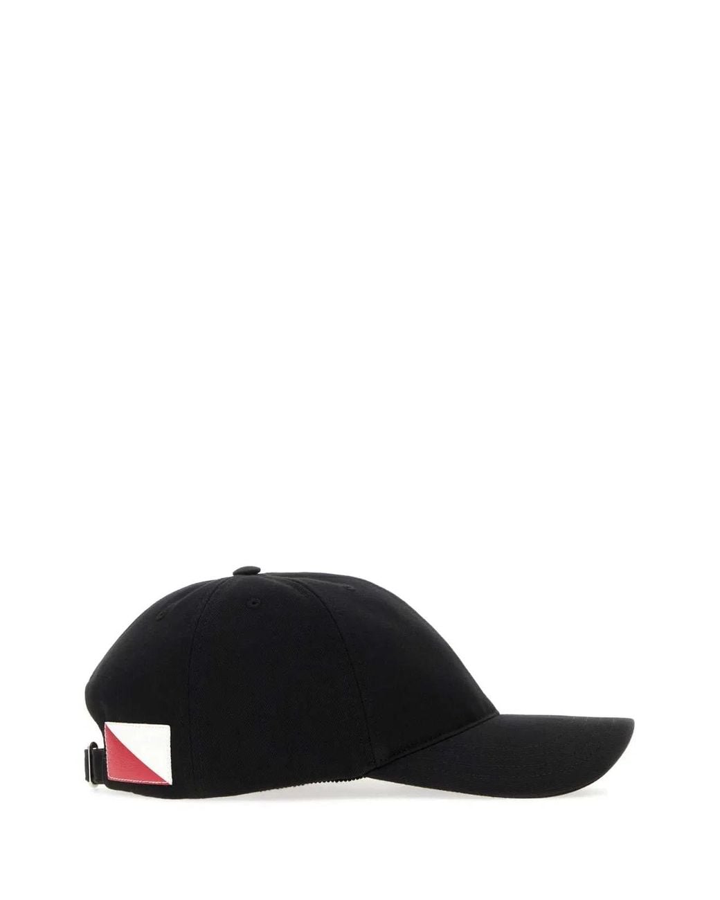 Loewe Black Cotton Baseball Cap