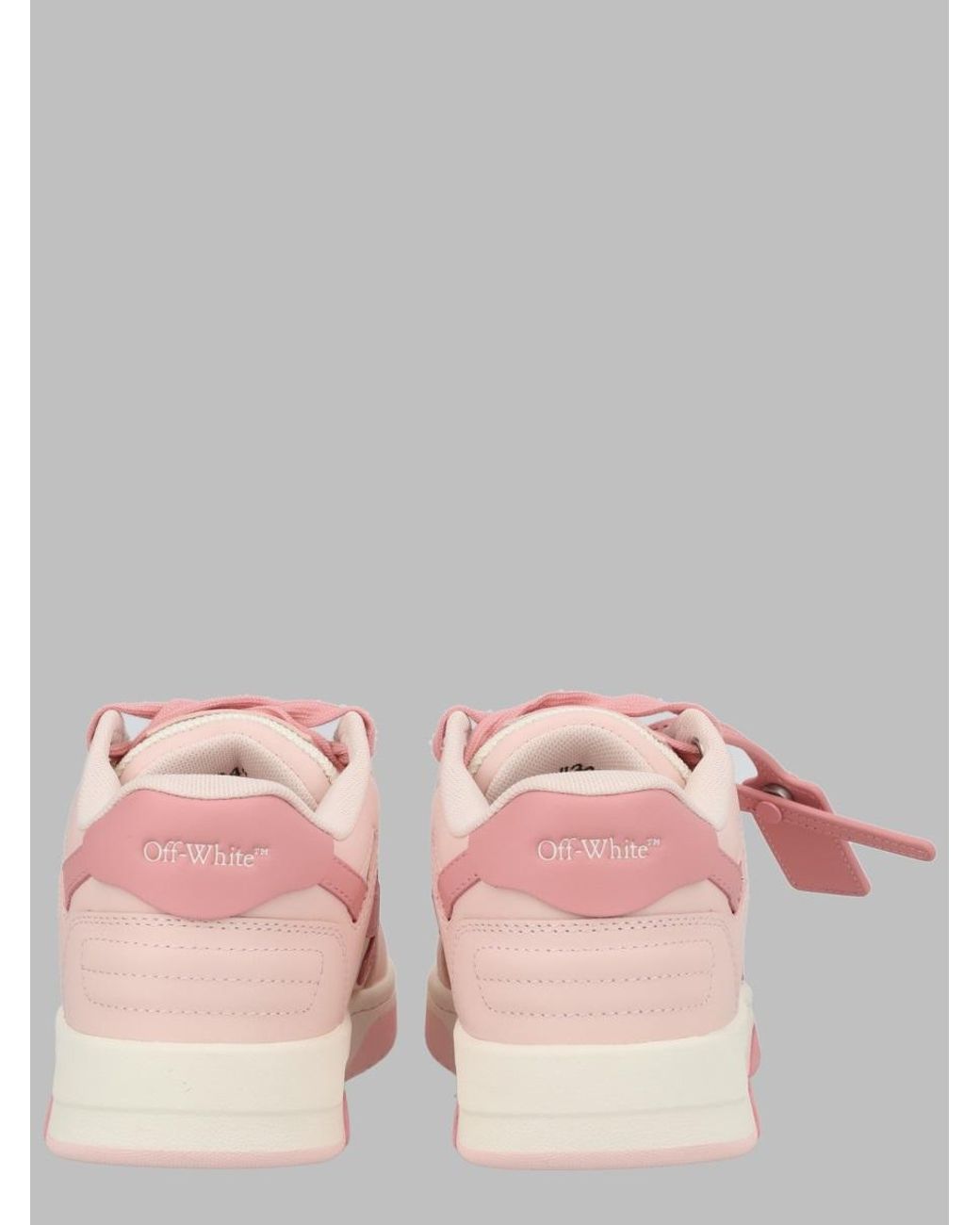 Off-White c/o Virgil Abloh Pink Inspired Kids Out Of Office Sneakers