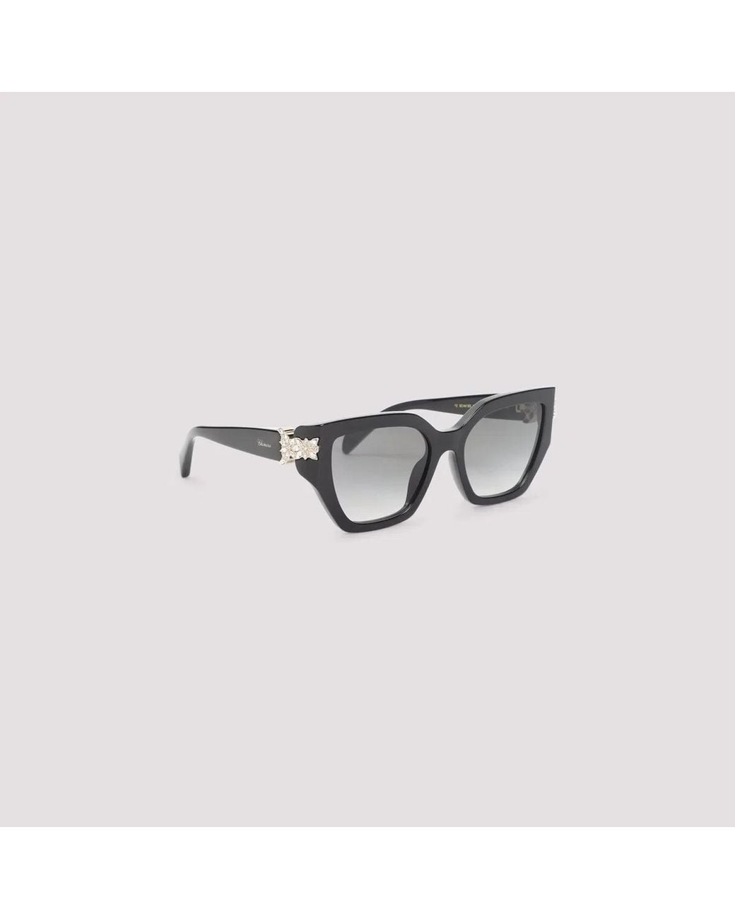 Chopard Black Acetate Sunglasses