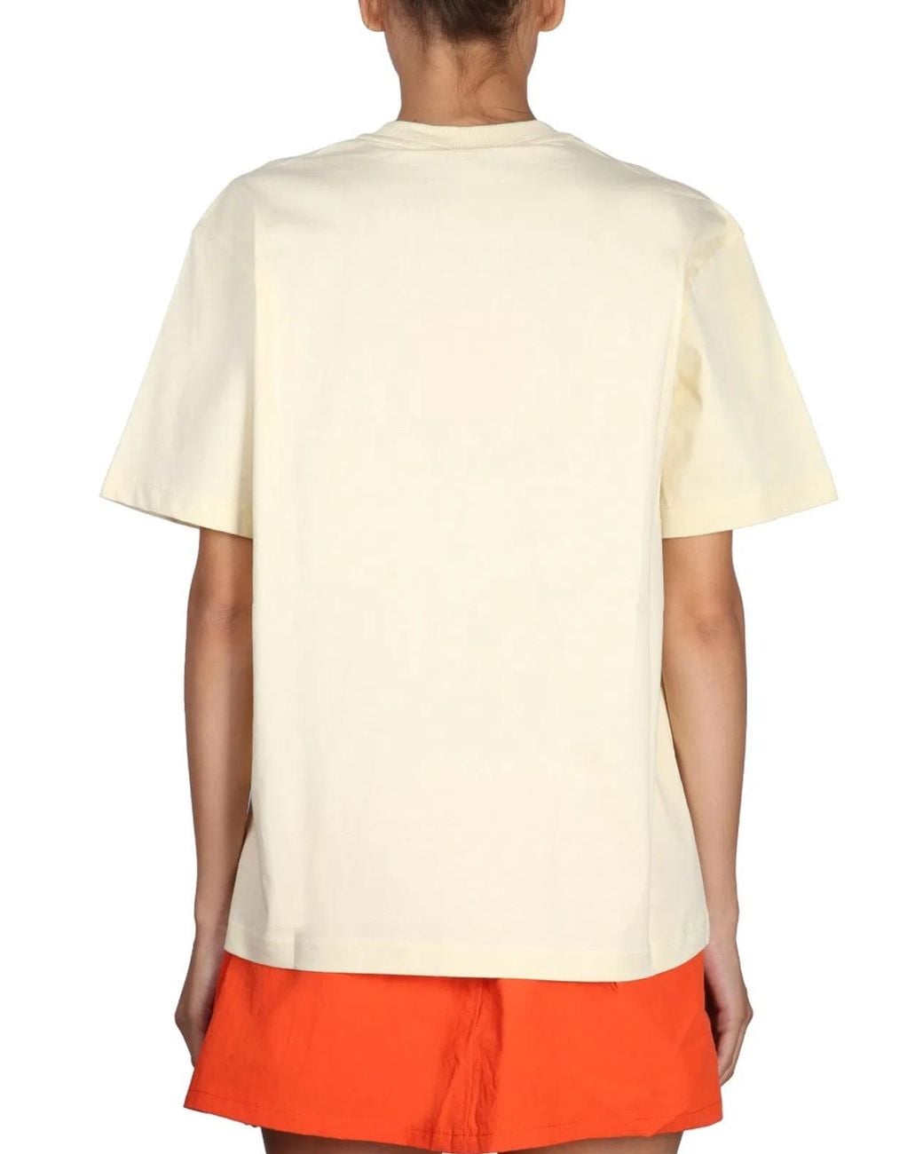 Sunnei White Crewneck T-Shirt