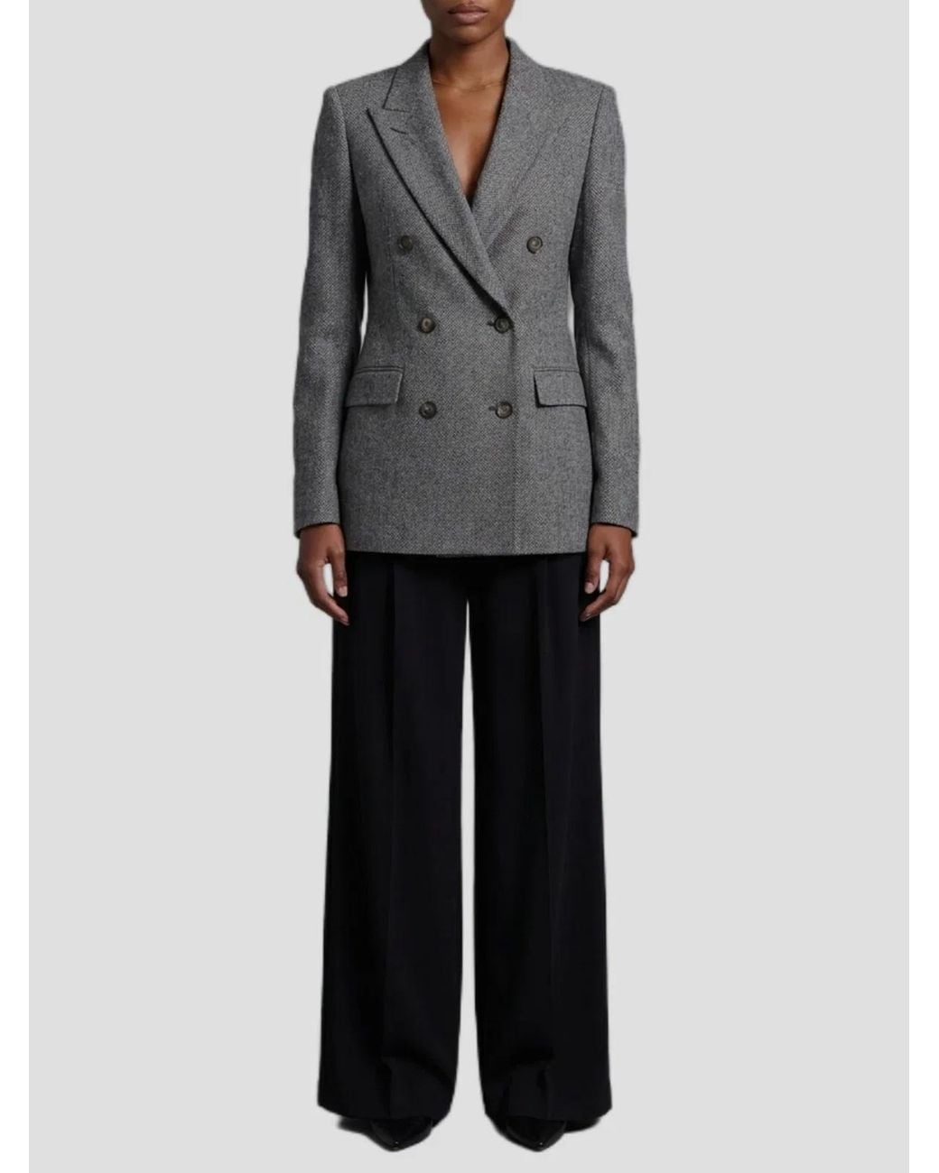 Tagliatore Gray Paris Double-Breasted Jacket