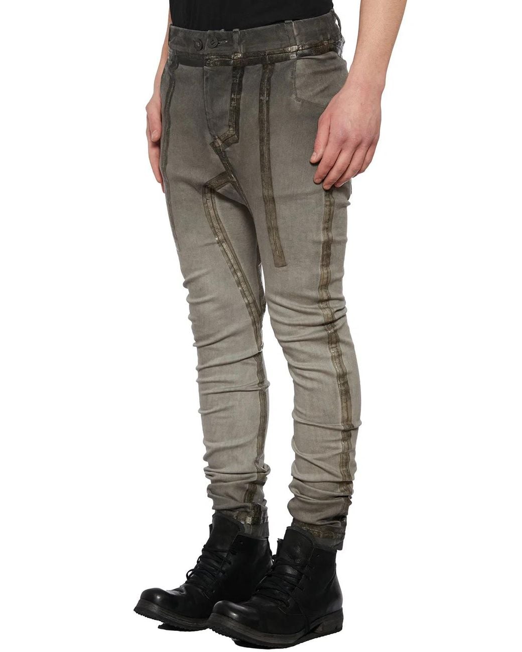 Boris Bidjan Saberi Black Denim Jeans for men