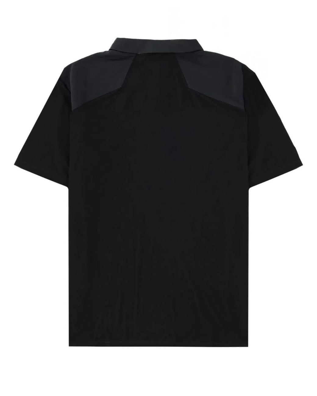 Veilance Black Zip Polo for men