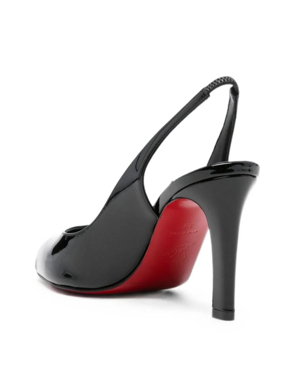 Christian Louboutin Black Fannylove Patent Leather Pumps
