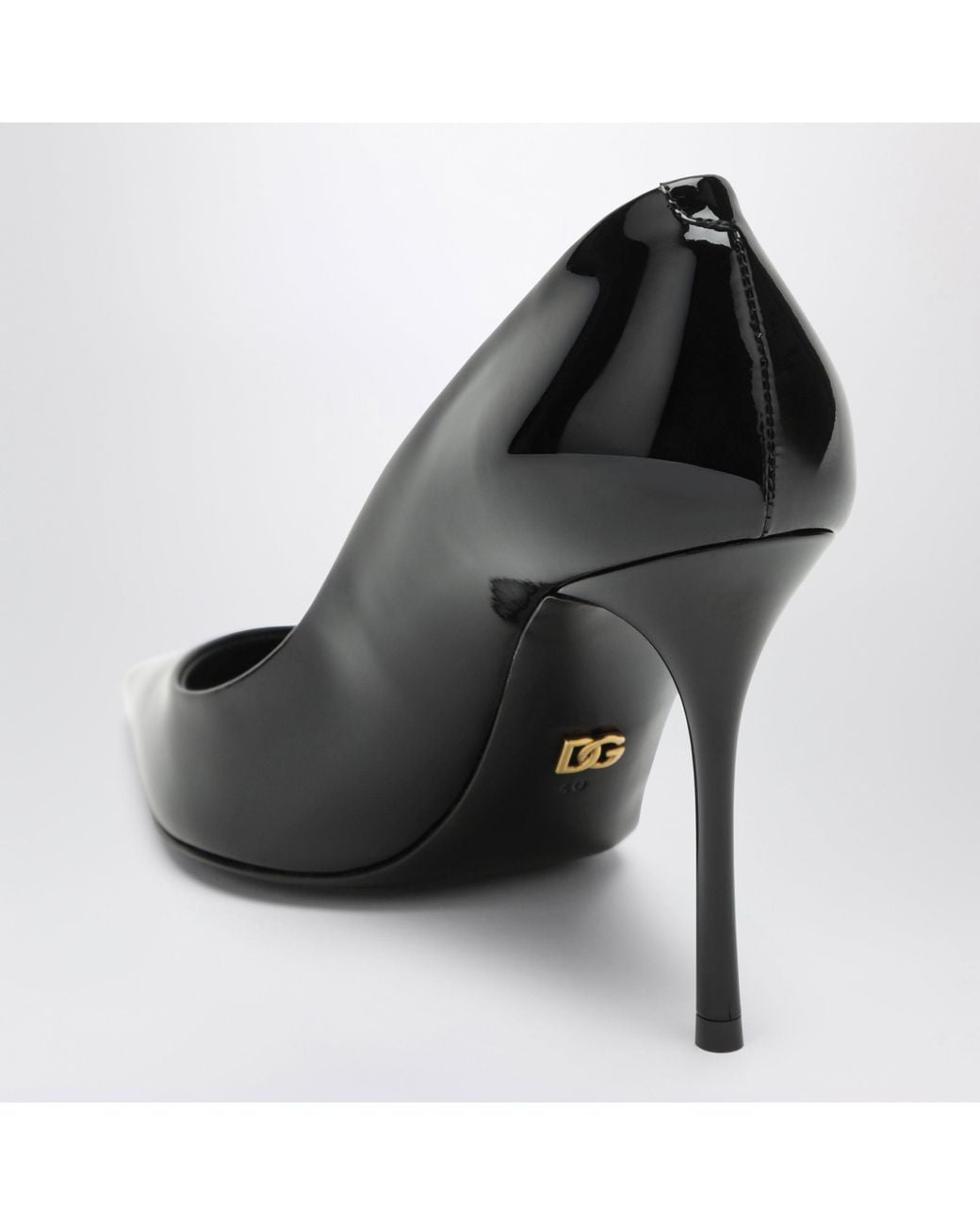 Dolce & Gabbana Black Dolce&Gabbana Patent Leather Pumps
