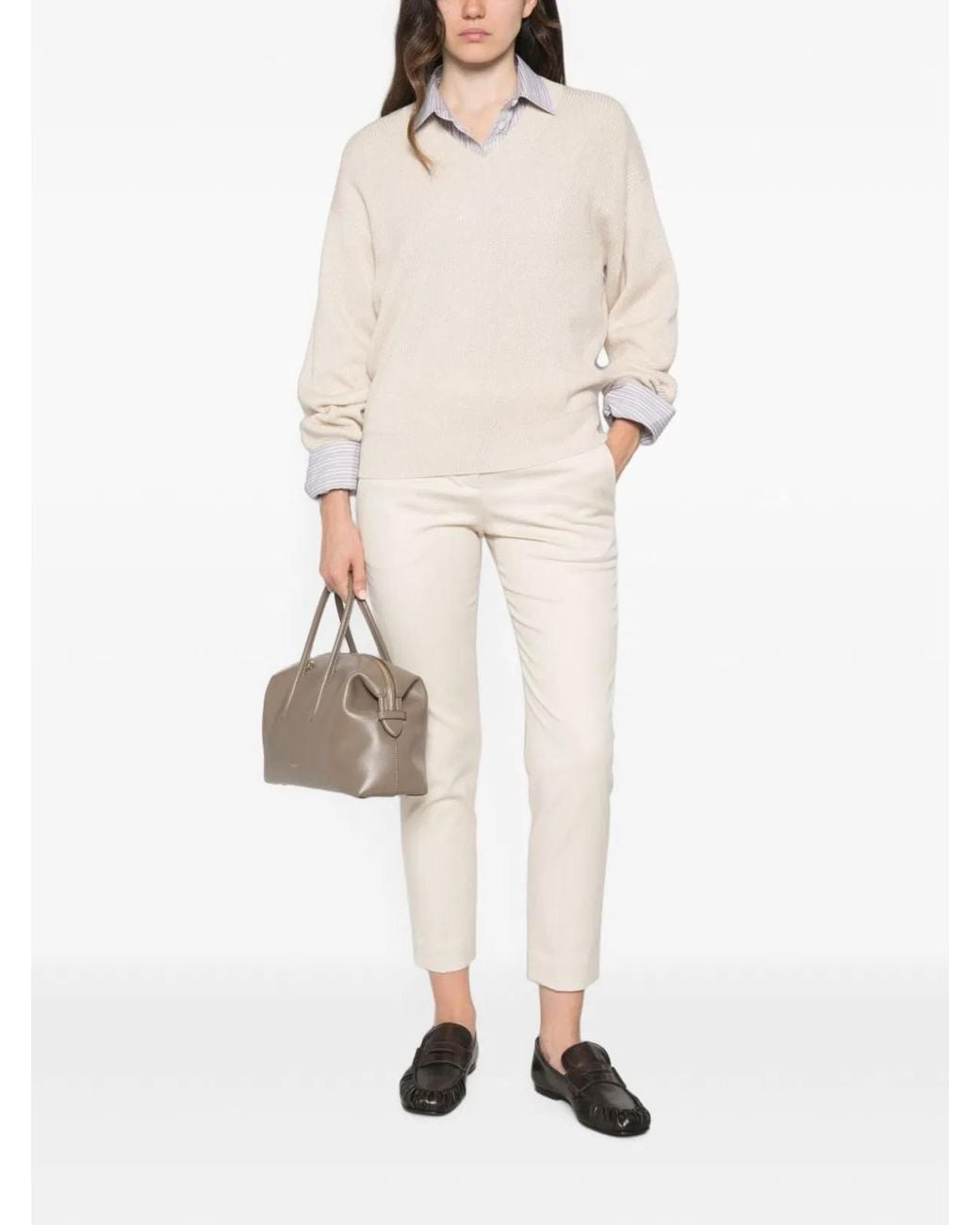 Brunello Cucinelli Natural Light T-Shirts
