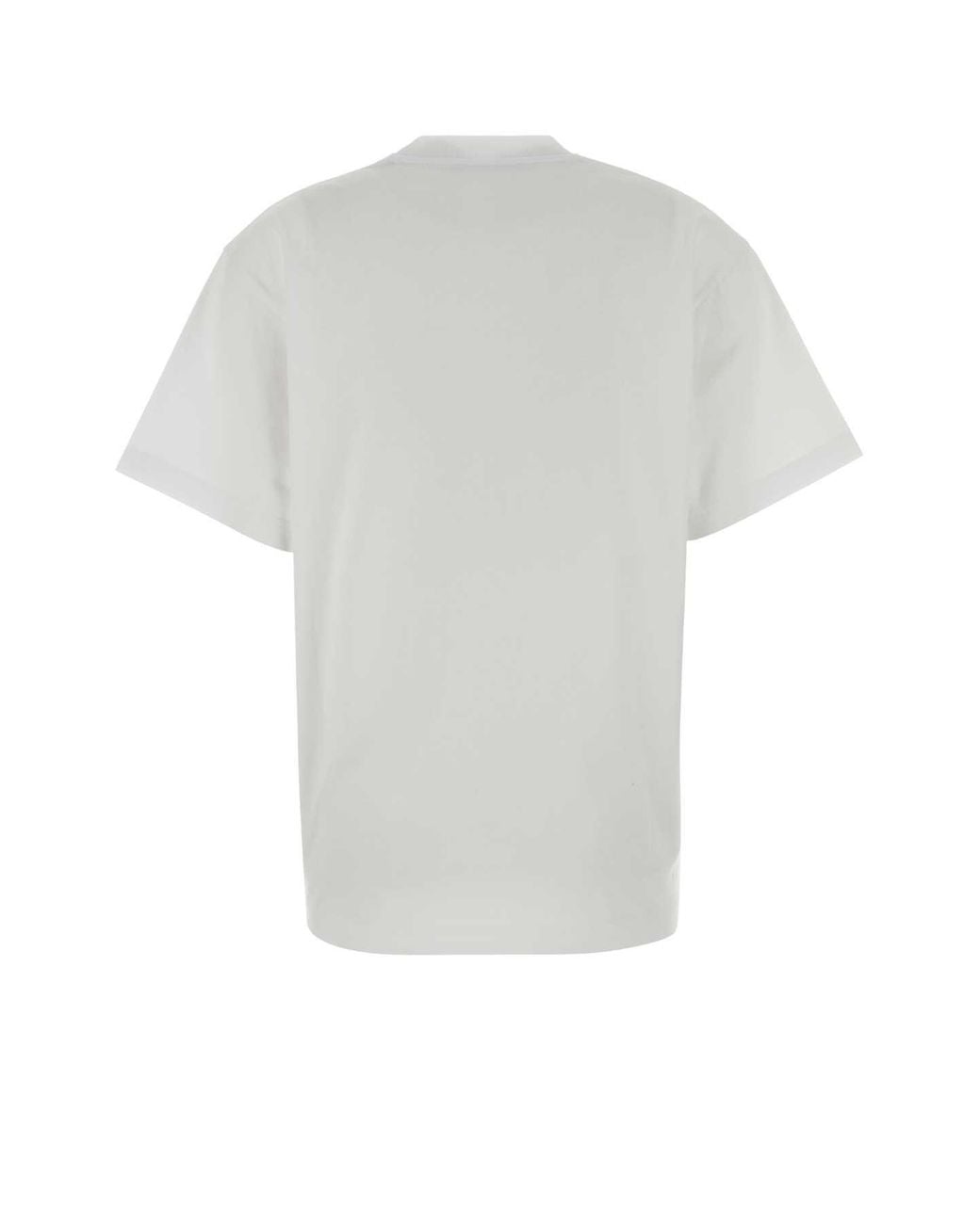 Gucci White Cotton Jersey T-Shirt
