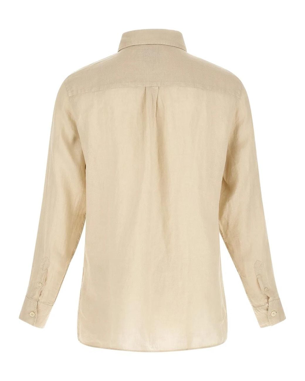 Mc2 Saint Barth Natural Full Sleeves Polo for men