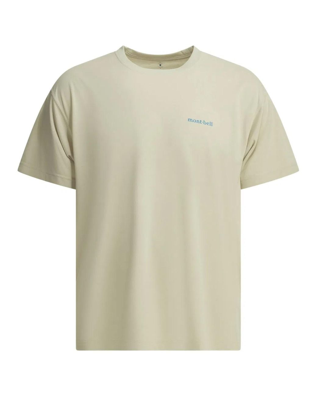 Montbell White Polyester T-Shirt for men