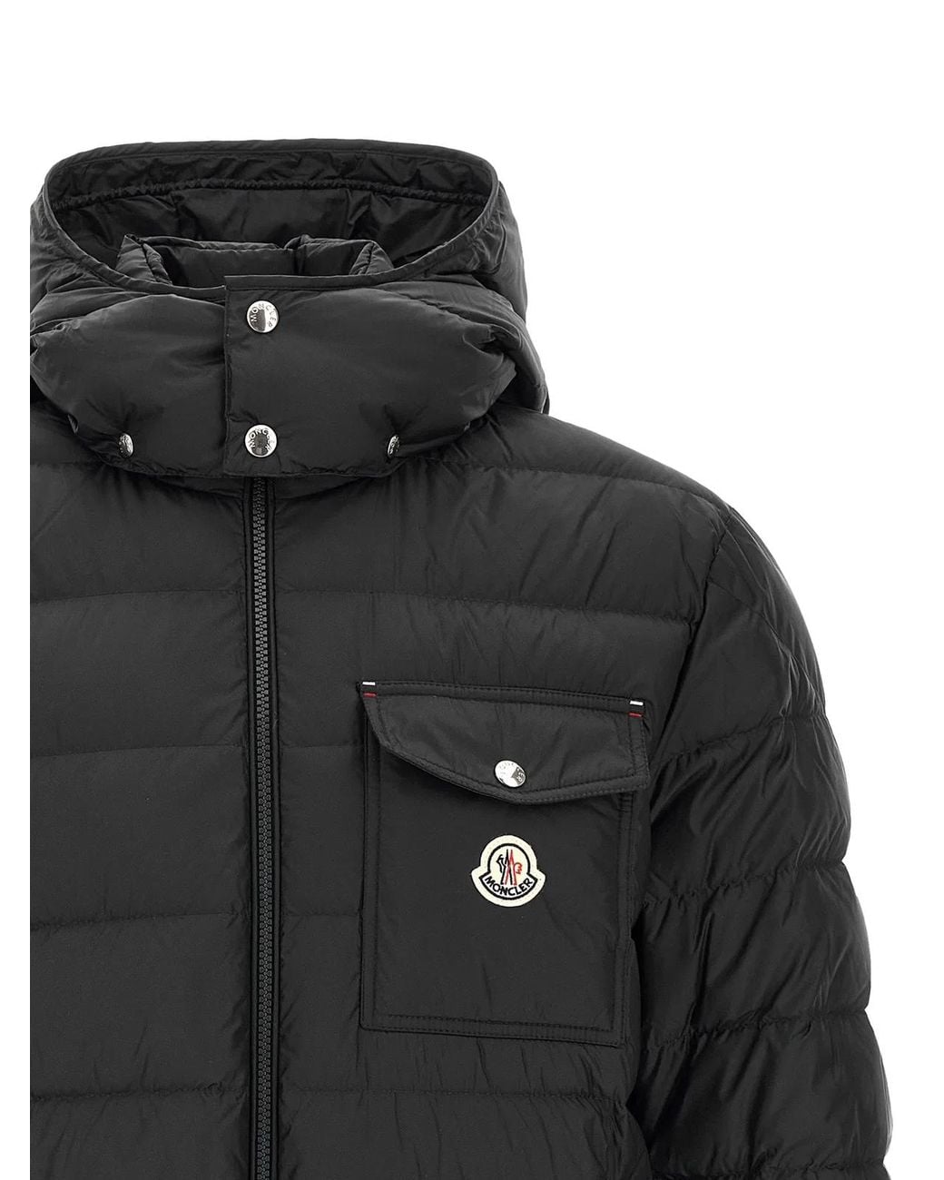 Moncler Black 'Verith' Down Jacket for men