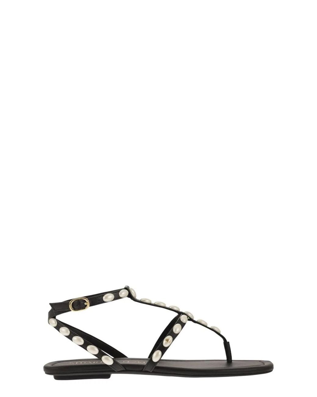 Stuart Weitzman Black Pearlita