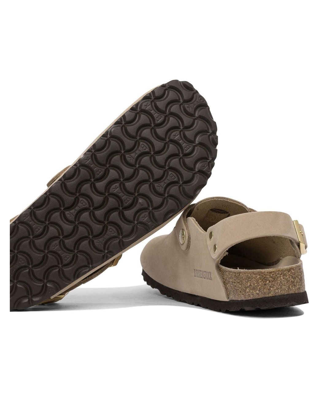 Birkenstock White Tokio Leather Sandals