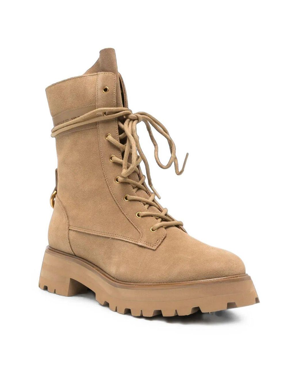 MICHAEL Michael Kors Natural "Caleb" Lug Bootie
