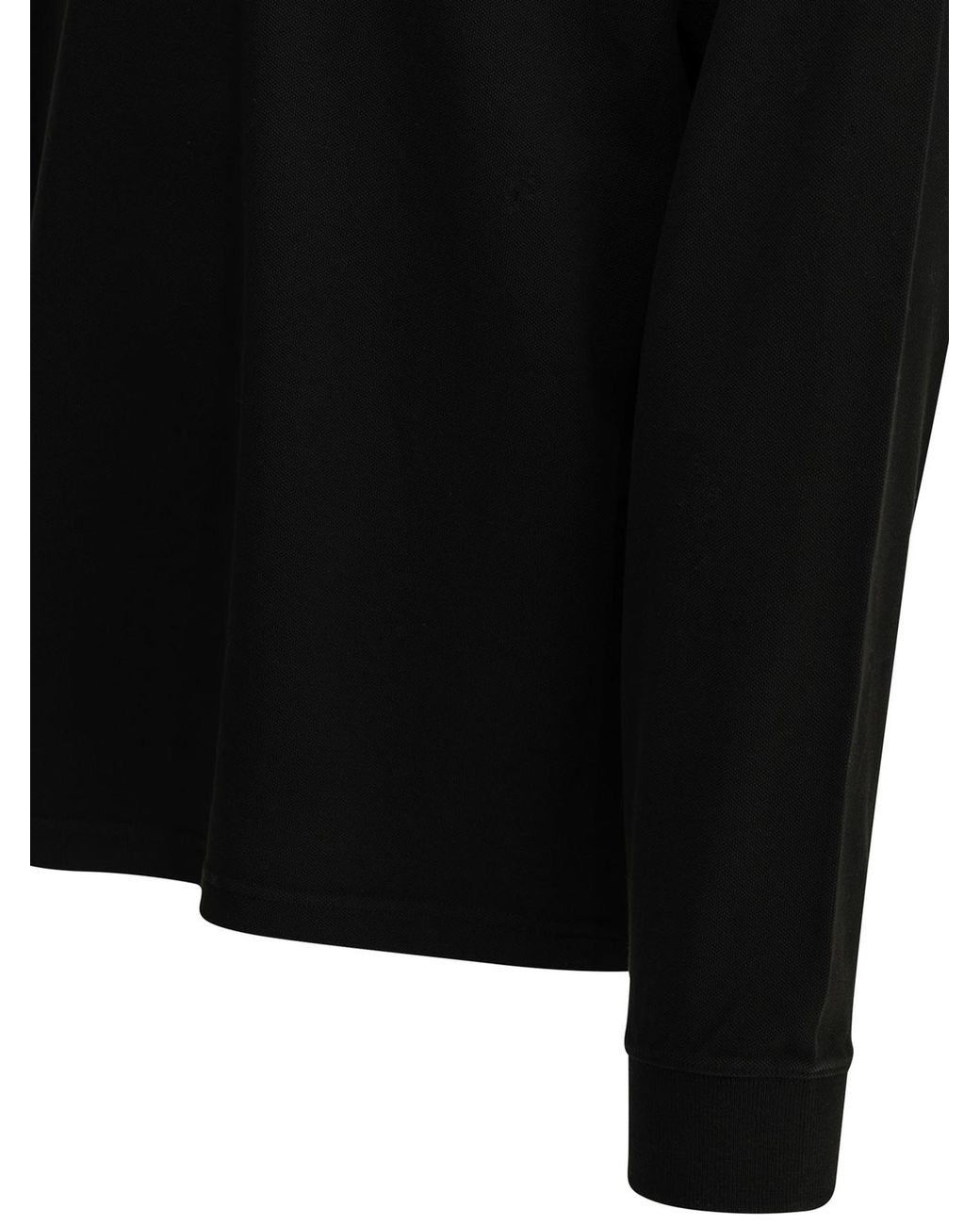Stussy Black Stussy Polo Shirts for men