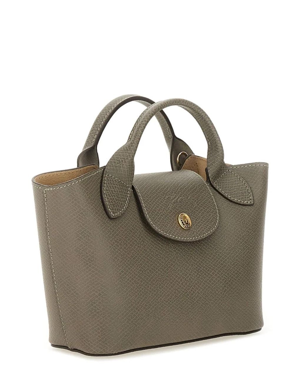 Longchamp Metallic Borsa Shopping Épure Xs