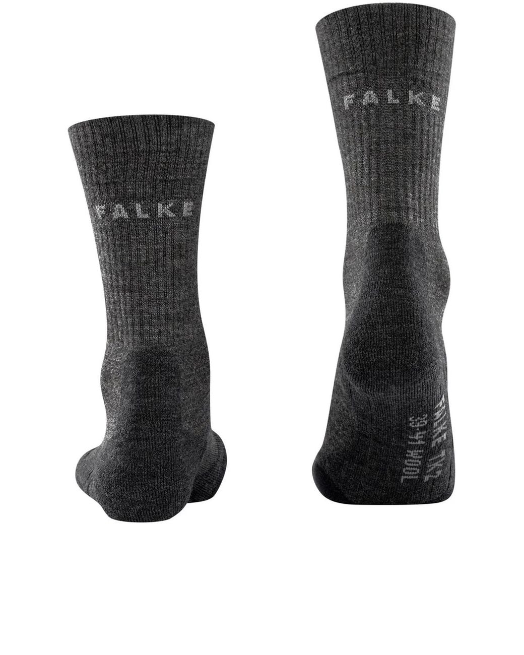 Falke Black Tk2 Explore Wool Socks for men