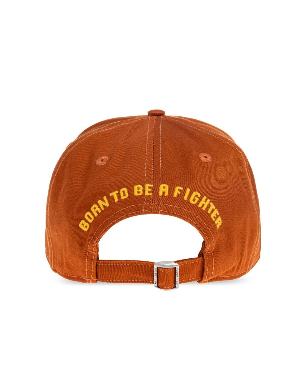 DSquared² Orange Logo Patch Baseball Cap for men
