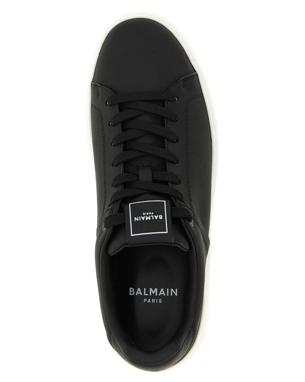 Balmain Black 'B-Court' Sneakers for men