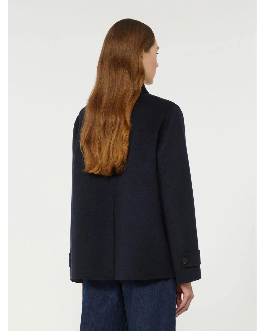 Weekend by Maxmara Blue Wkdfantino Short Coat