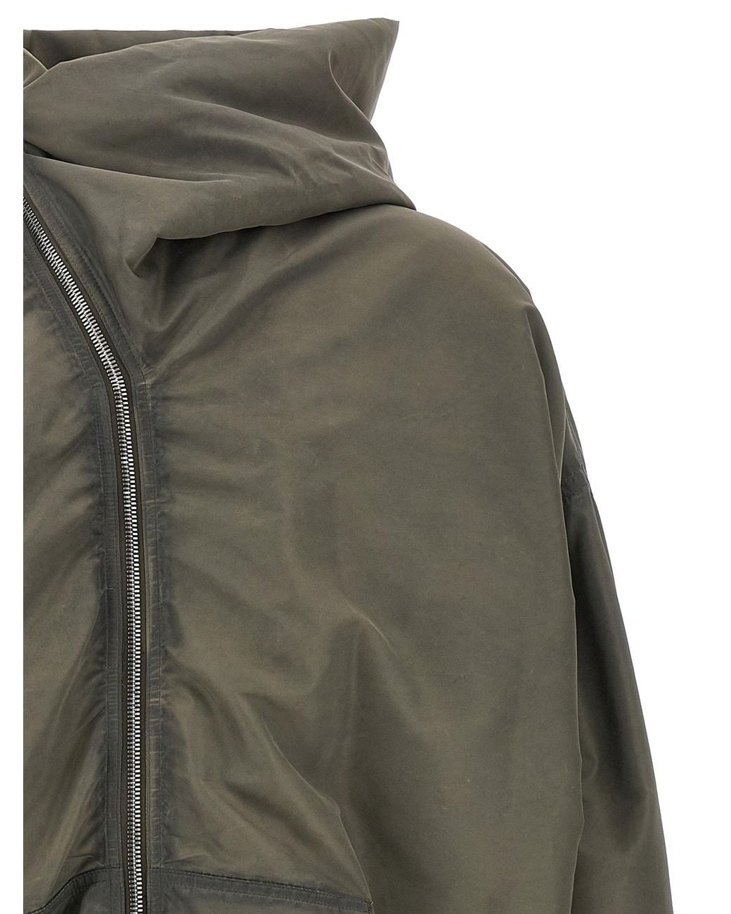 Rick Owens Gray 'Mountain Hun' Jacket for men