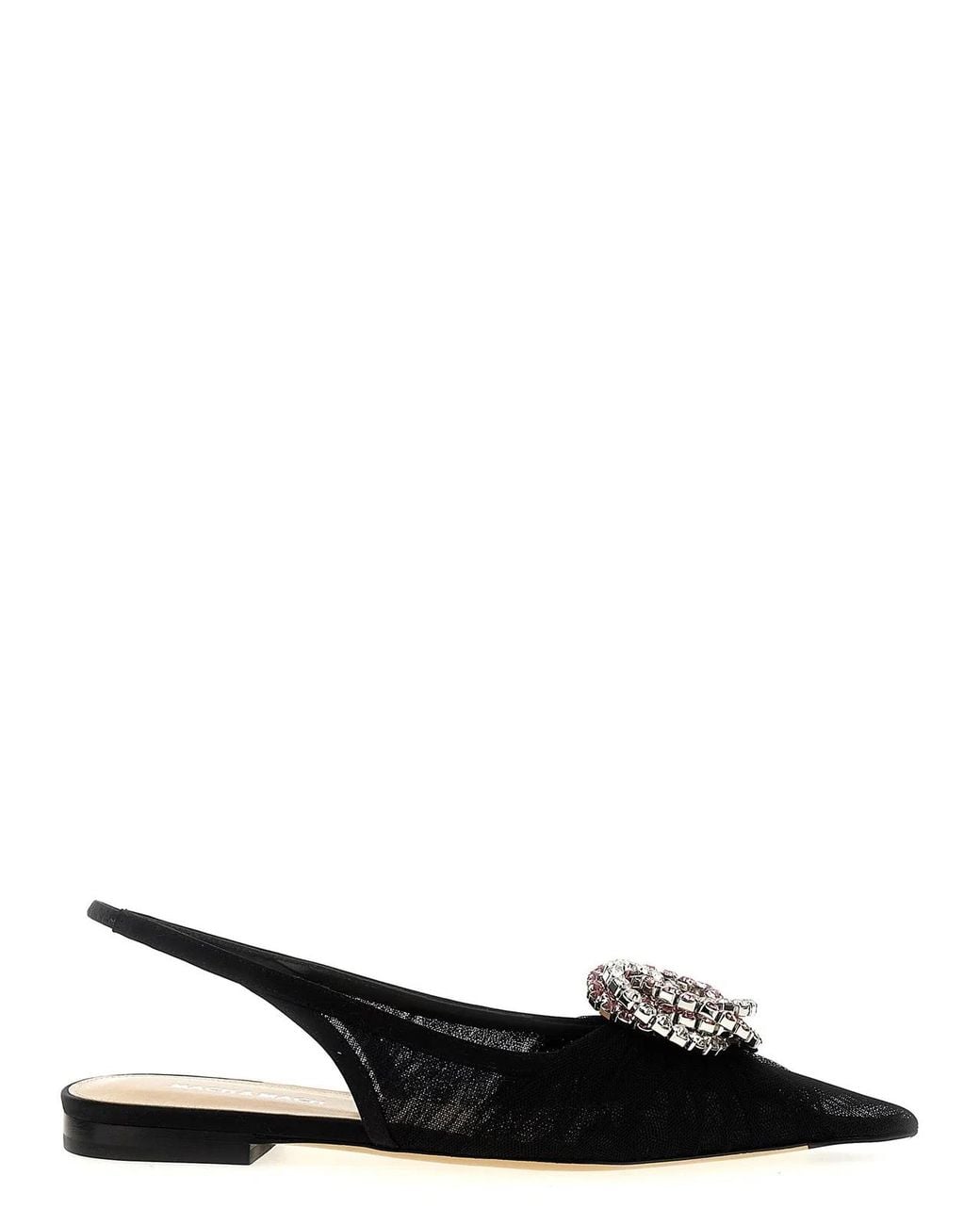 Mach & Mach Black 'Galaxy' Slingback