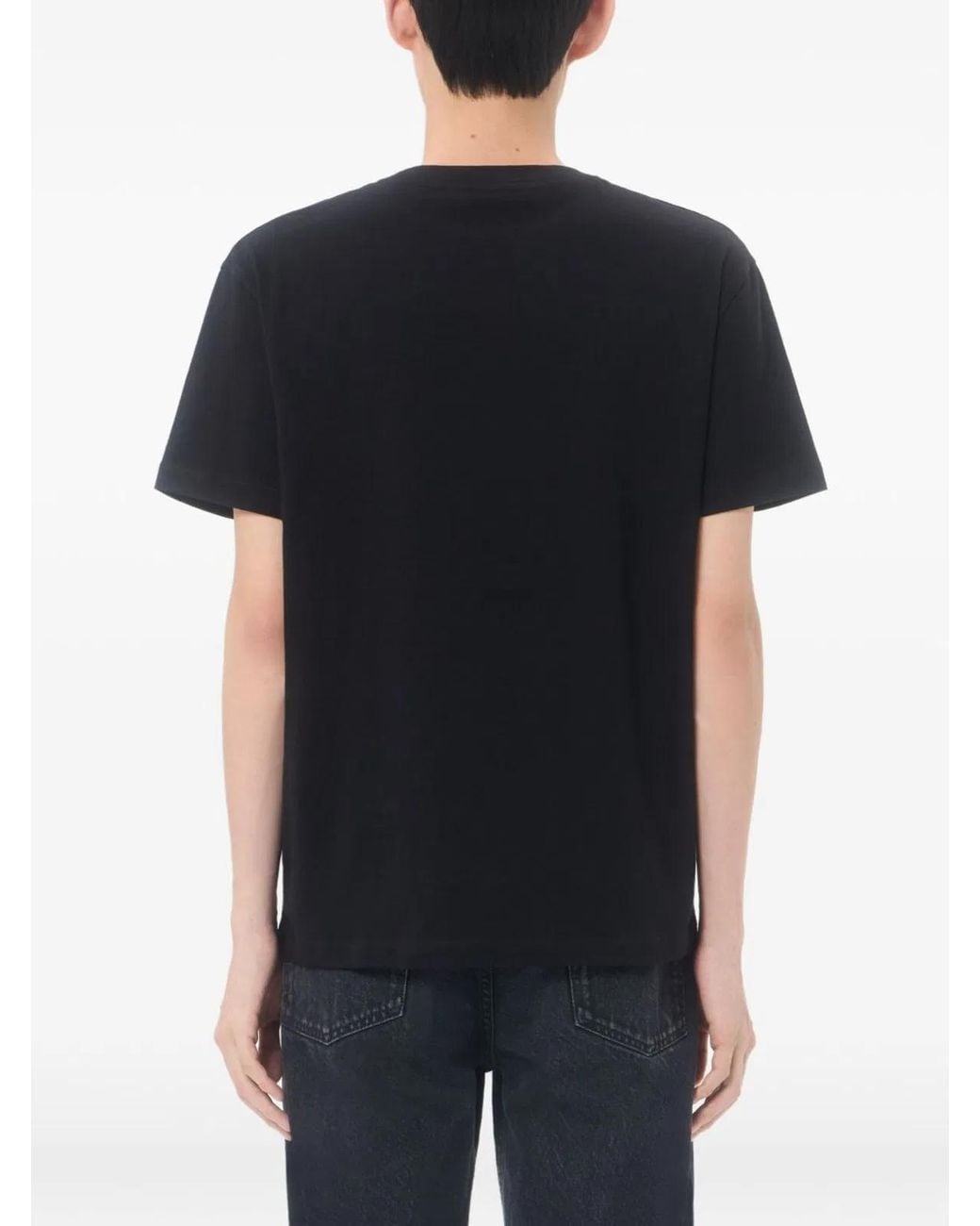 Valentino Black Vgold Cotton T-Shirt for men