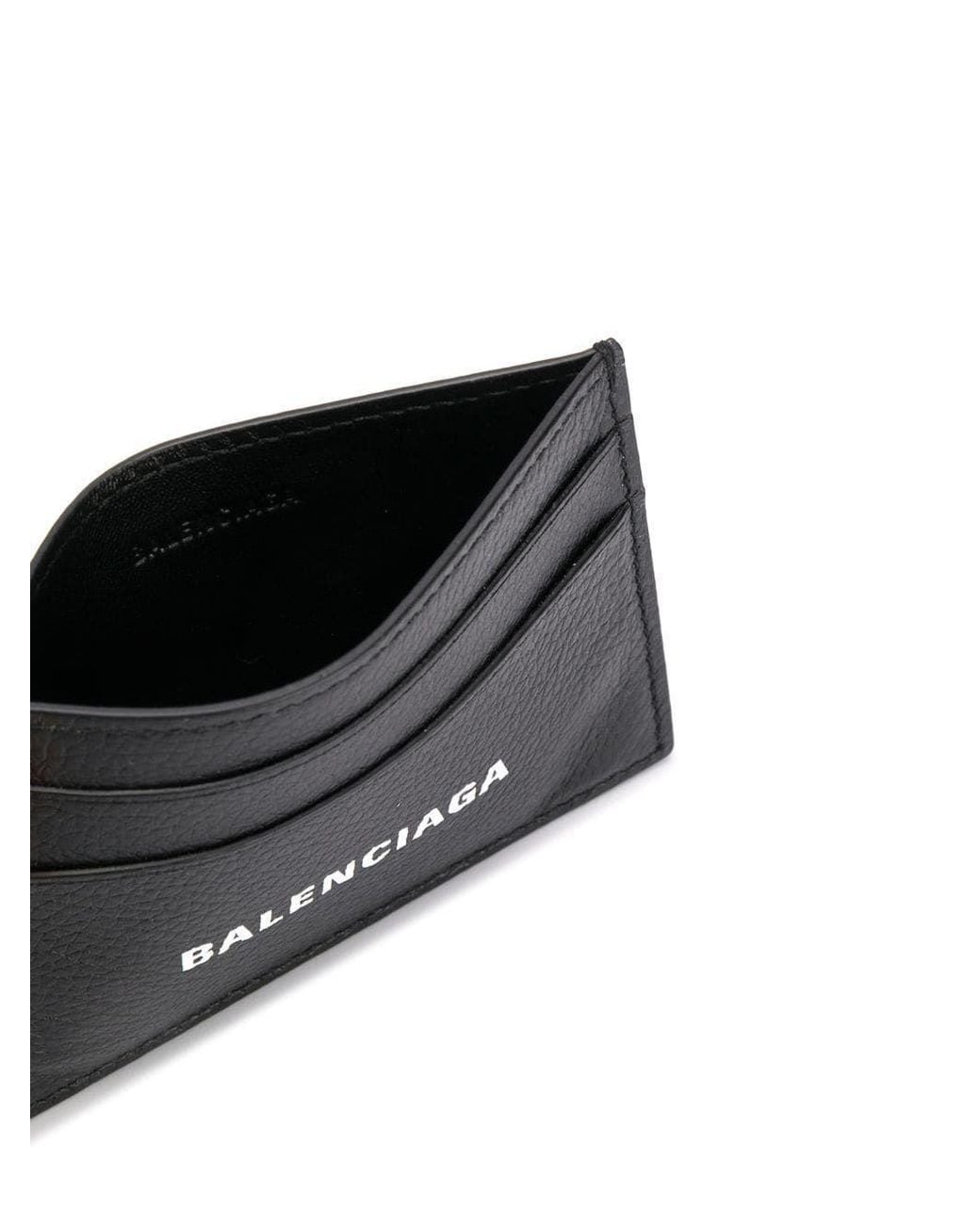 Balenciaga Black Cash Card Holder for men