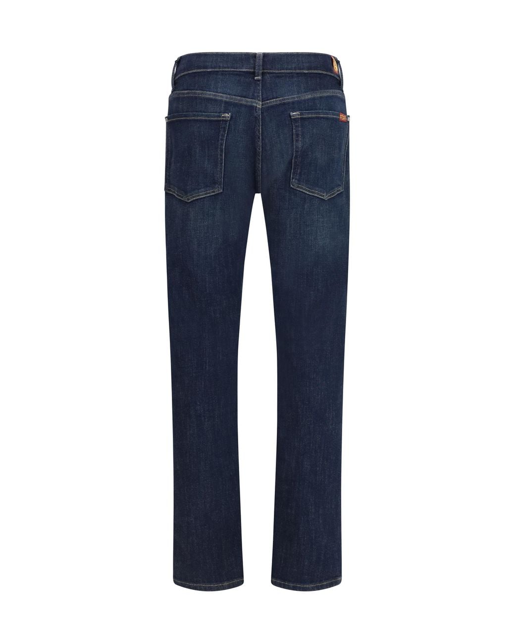 7 For All Mankind Blue Modern Dojo Jeans for men
