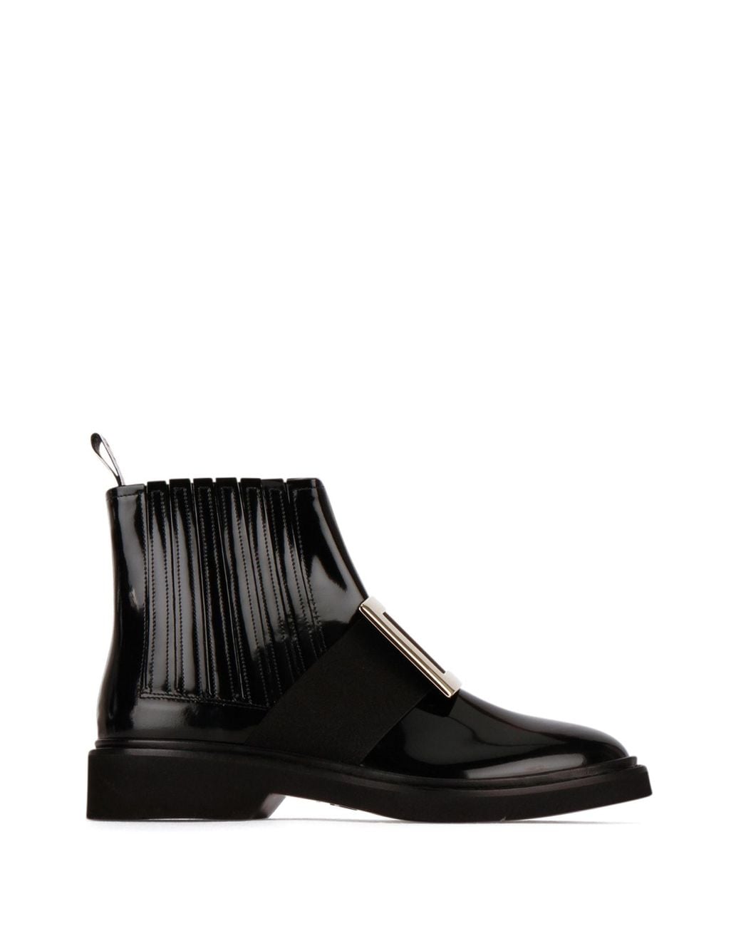 Roger Vivier Black Viv Rangers Met Buc Chels Bootie 25