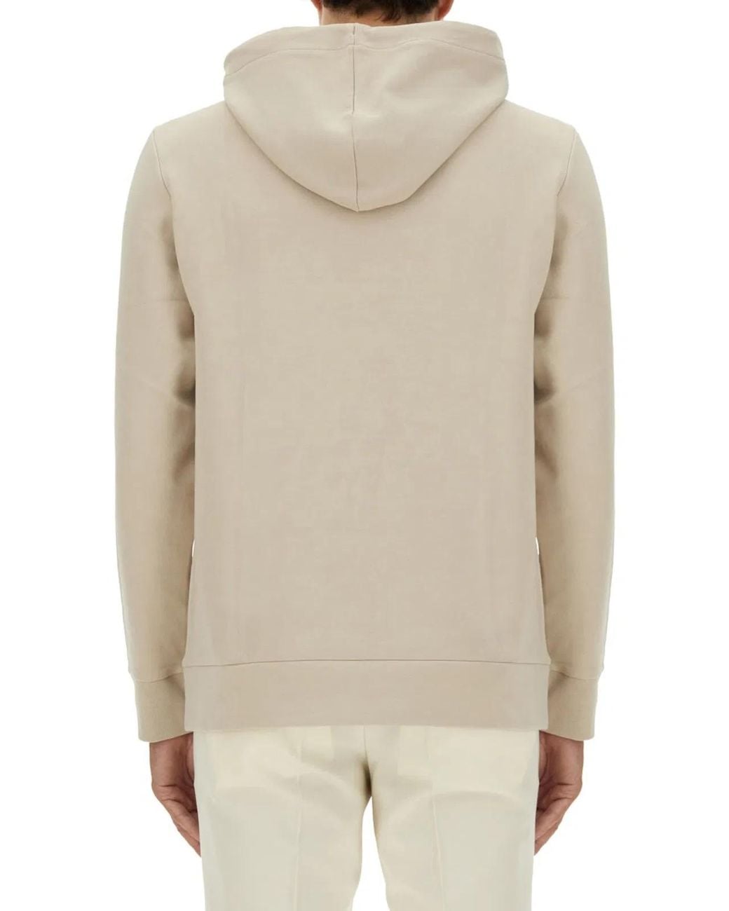 Boss White Sweatshirt With Logo for men