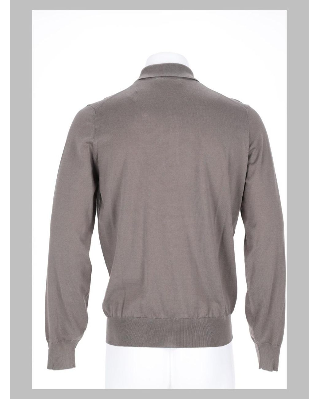 Brunello Cucinelli Gray Polo for men