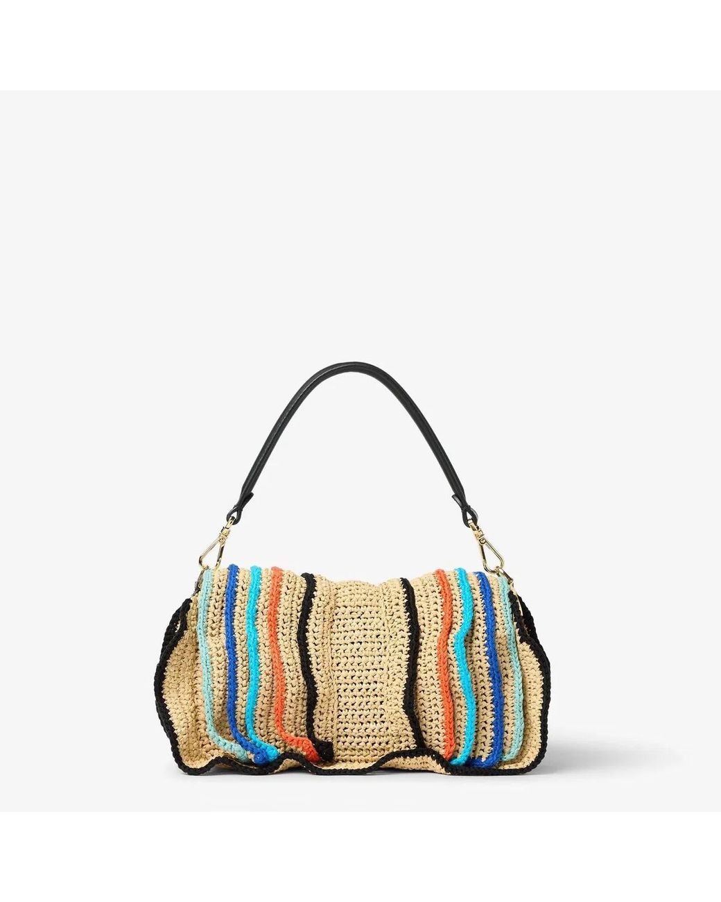 Fendi Multicolor Baguette Shoulder Bag